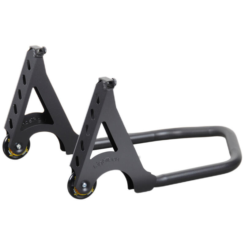 Iron Rear Stand With Wheels And Rollers Nero