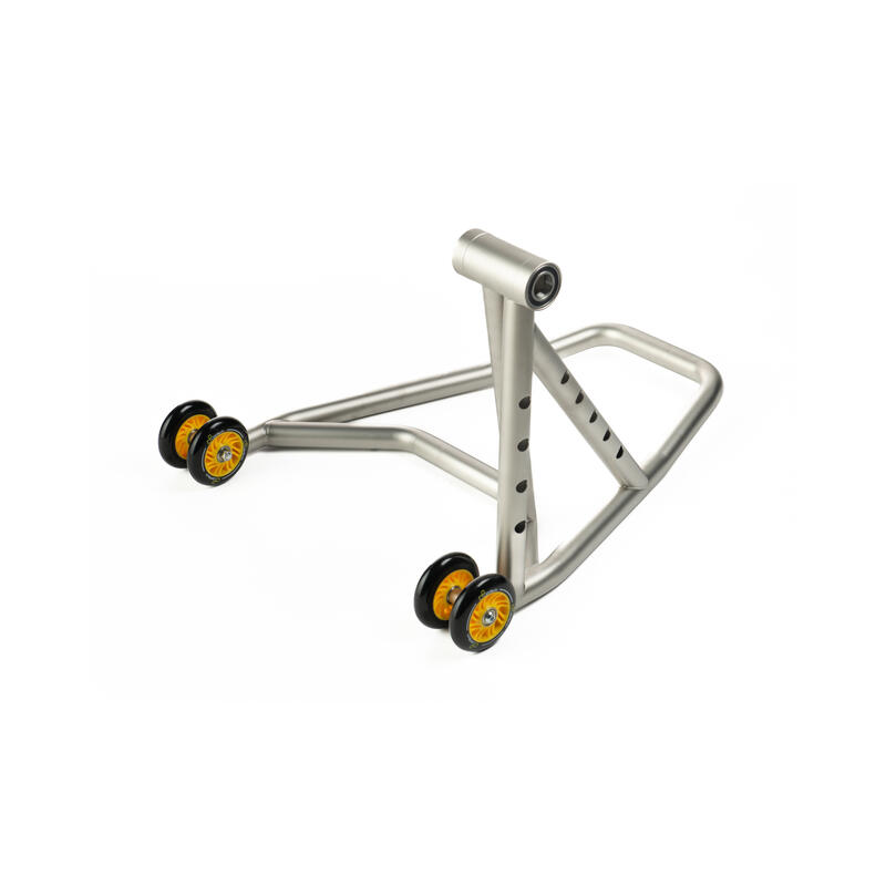 Single Arm Stand In Tubular Stainless Steel Nero