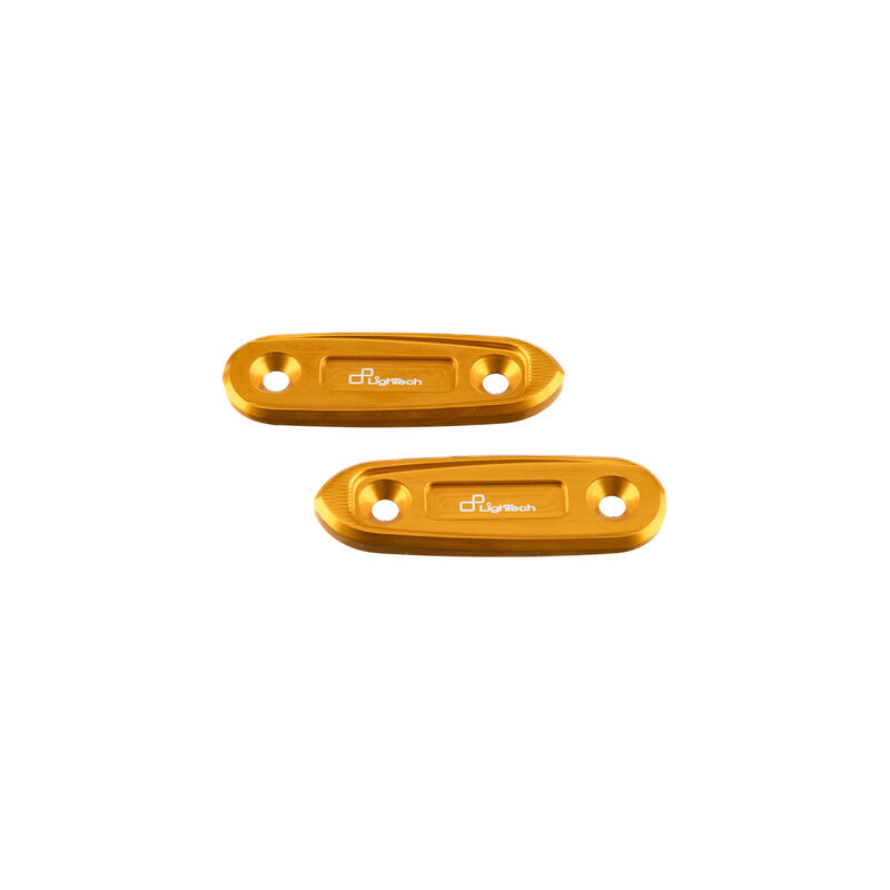 Pair Mirror Block-Off Plates for Yamaha Oro