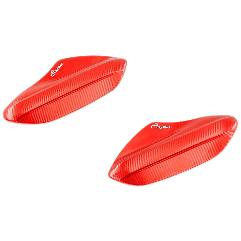 Pair Mirror Block-Off Plates for Aprilia Rosso