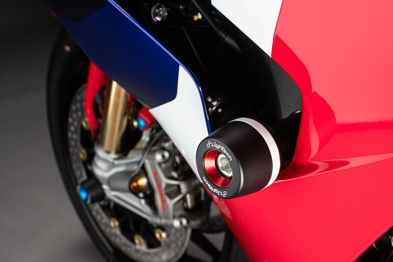 Shock-Absorbing Frame Sliders Kit for Honda Nero