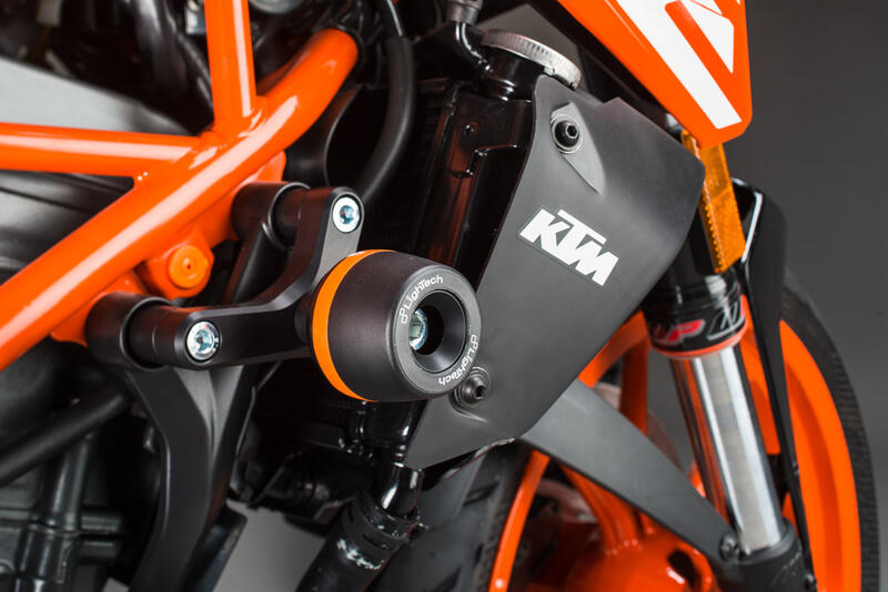 Shock-Absorbing Frame Sliders Kit for Ktm Nero