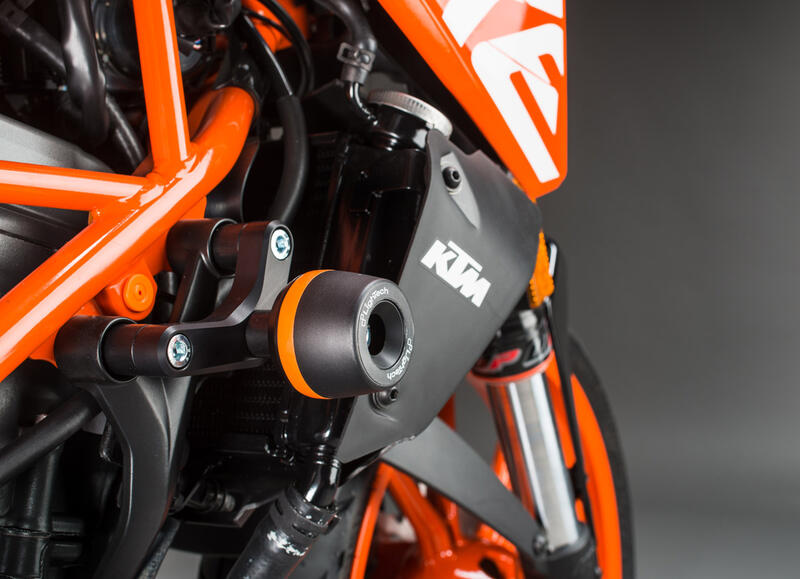 Shock-Absorbing Frame Sliders Kit for Ktm Nero