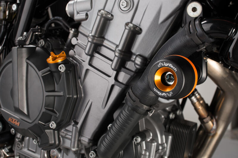 Shock-Absorbing Frame Sliders Kit for Ktm Nero