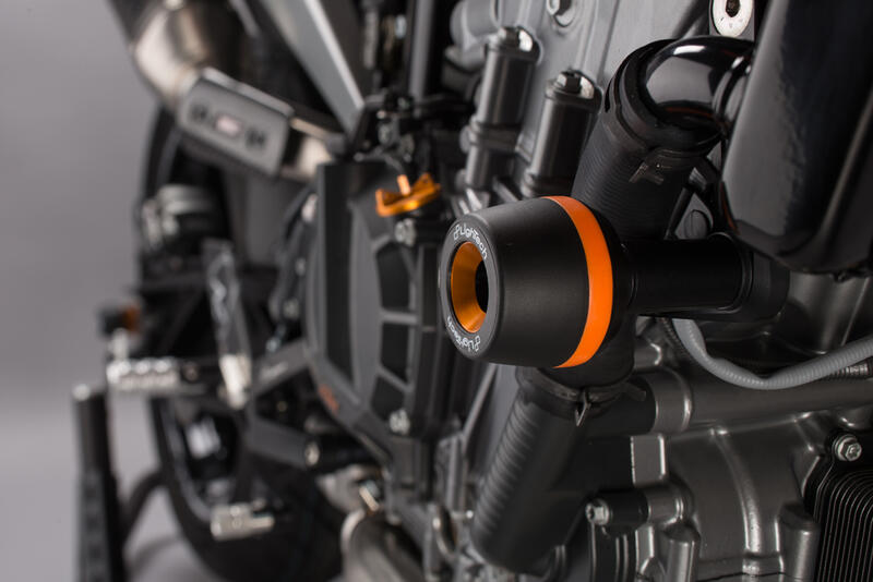 Shock-Absorbing Frame Sliders Kit for Ktm Nero