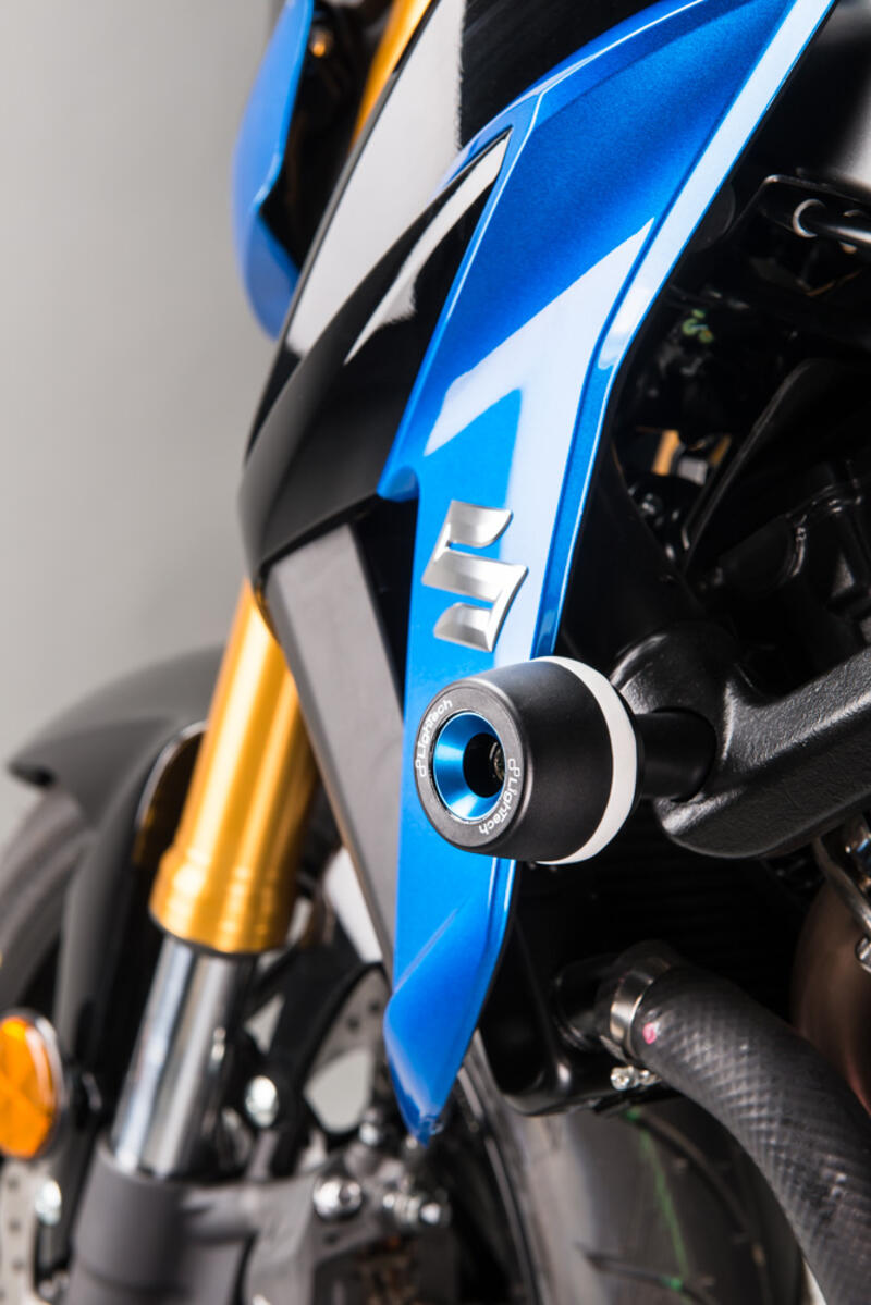 Kit Protezioni Telaio Ammortizzate per Suzuki Nero