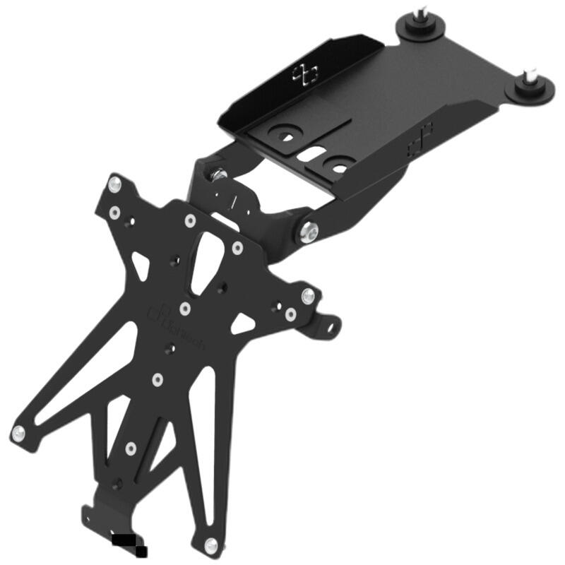 Adjustable License Plate Holder for Ducati NeroA1