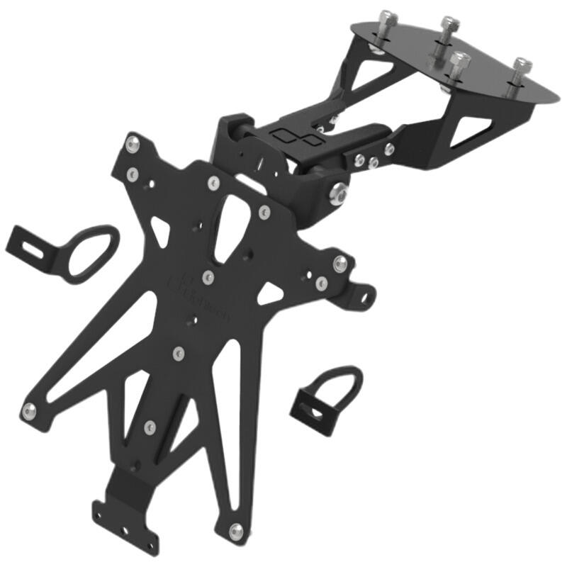 Porta Targa Regolabile per Yamaha NeroB3