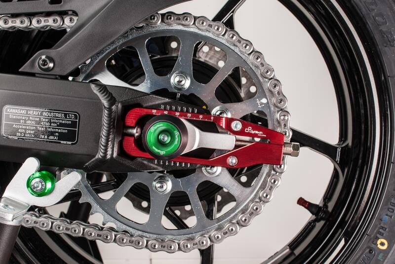 Wheel Axle Sliders Kit for Kawasaki Verde