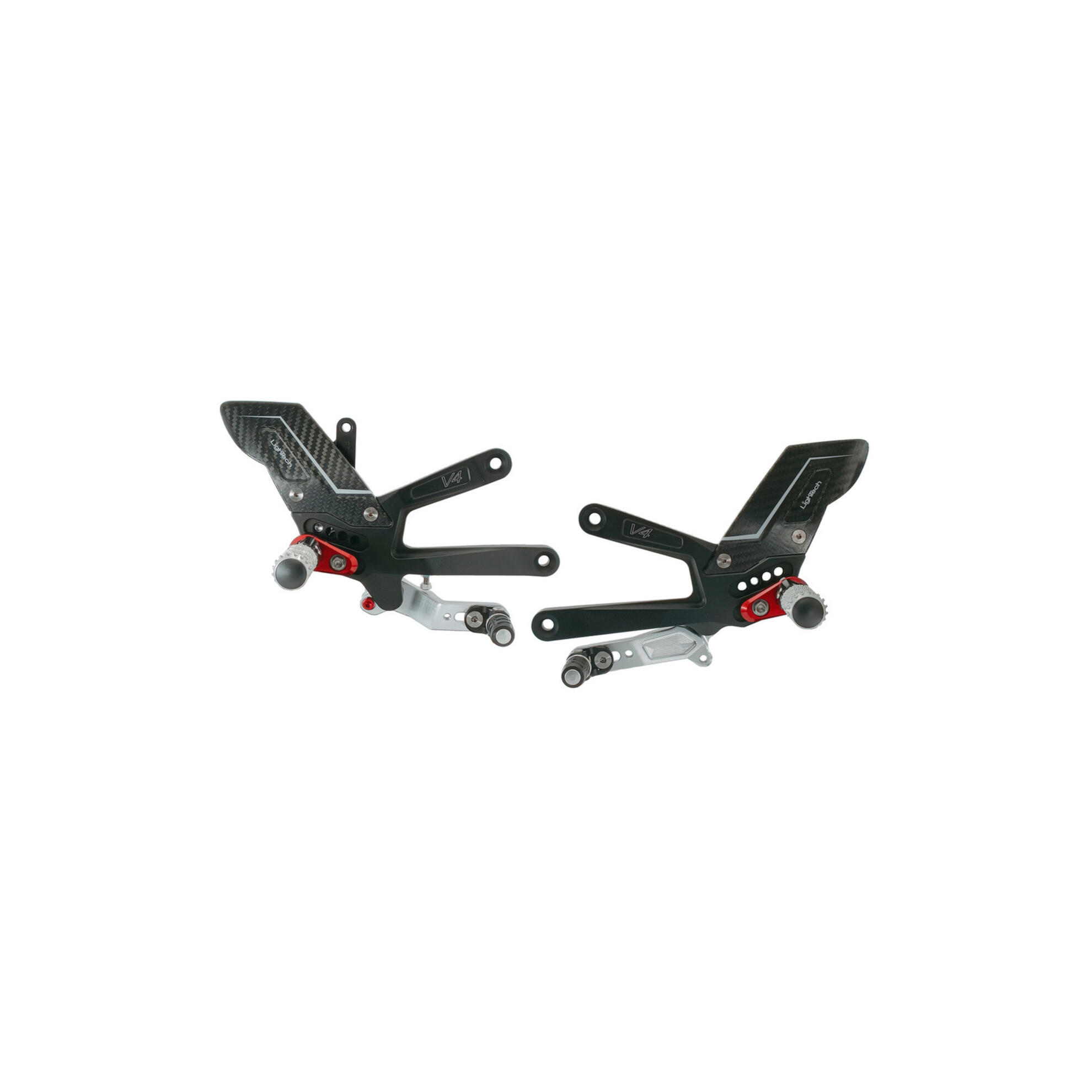 R Version Rear Sets for Ducati | Lightech
