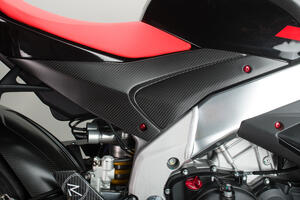 Carbon Side Under Tank Covers (Pair) for Aprilia Lightech