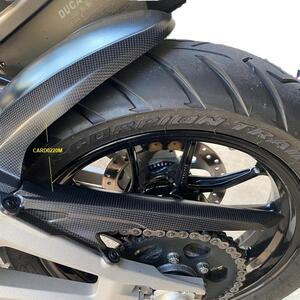 Parafango Posteriore in Carbonio - Opaco per Ducati Lightech