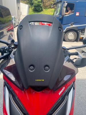 Carbon Windshied- Matt for Ducati Lightech