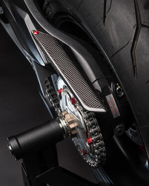 Copri Catena In Carbonio per Mv Agusta, Suzuki Lightech