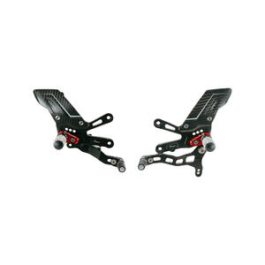 "r" Version Ajustable Rear Sets , Standard Shifting for Aprilia Lightech