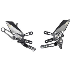 Adjustable Rear Sets With Fold Up Foot Pegs , Standard Shifting Lightech