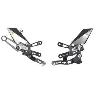 Adjustable Rear Sets With Fold Up Foot Pegs , Reverse Shifting Lightech
