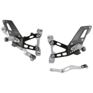 Adjustable Rear Sets With Fixed Footpeg Lightech