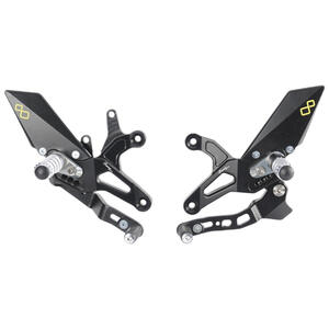 Adjustable Rear Sets With Fixed Foot Pegs, Reverse Shifting Lightech