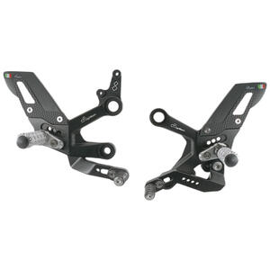 Adjustable Rear Sets With Fold Up Foot Pegs Lightech