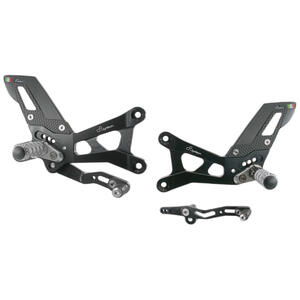 Adjustable Rear Sets With Fixed Foot Pegs Lightech