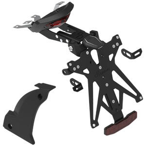 Adjustable License Plate Holder Kit With Swingarm Cover Lightech