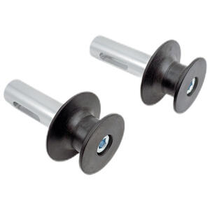 Stainless steel rear stand with rollers Lightech