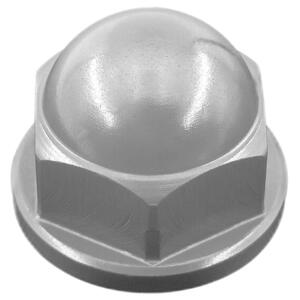 Cap Nut M8 Silver