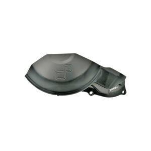 Protezione In Alluminio Copri Frizione Lato Destro per Aprilia <p>Nero</p>