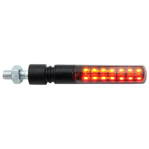 Turn signals + rear red light + stop light (Pair Of Homologated E8 Led Turn Signals) <p>Nero</p>