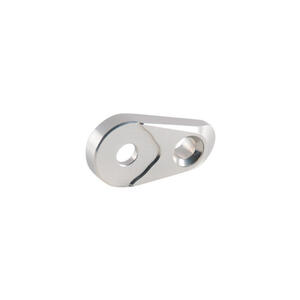 Piastrina Mobile Ambidestra Pedane Track System Argento