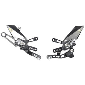 Adjustable Rear Sets With Fixed Foot Pegs, Reverse Shifting <p>Colore Naturale</p>