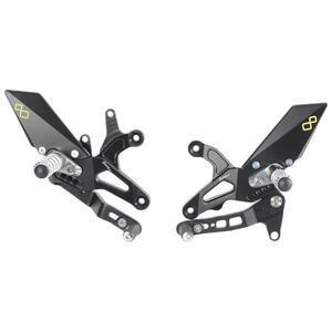 Adjustable Rear Sets With Fixed Foot Pegs, Standard Shifting <p>Colore Naturale</p>