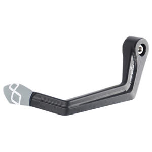 Aluminum Clucth Lever Guard - Axle Base 148 mm / Anodized Guard end Silver