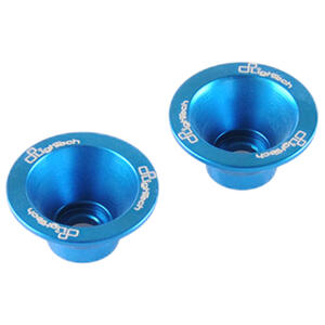 Kit Anodized Cone Ø6 For Handlebar Balancers (Couple) Blue
