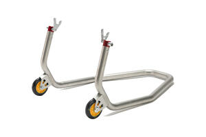 Stainless Steel Rear Stand with Forks <p>Colore Naturale</p>