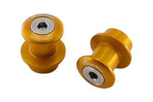 Swing Arm Spools M10 Pitch 1.25 for CF Moto, Kawasaki Gold