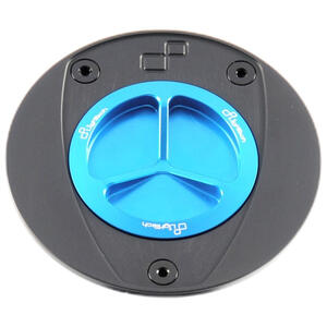 Fuel Tank Cap with Spin Locking Blue