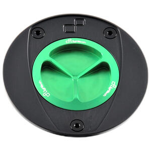 Fuel Tank Cap with Spin Locking Green
