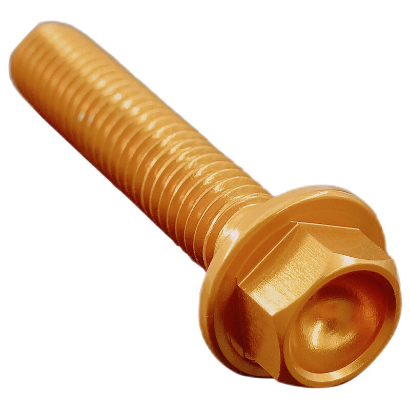 Hexagonal Head Ergal Cl 004 M8 L. 45 Oro