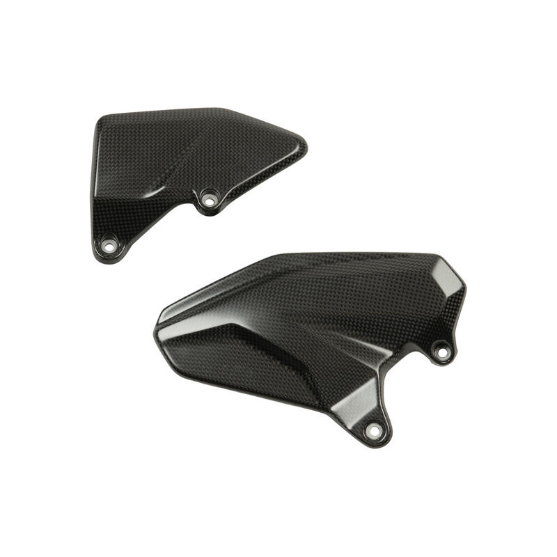 Heel Guards Right/Left Matt for Ducati NeroA1