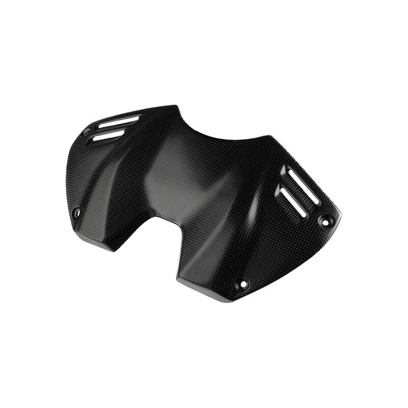 Carbon Tank Cover - Matt for Ducati NeroA1