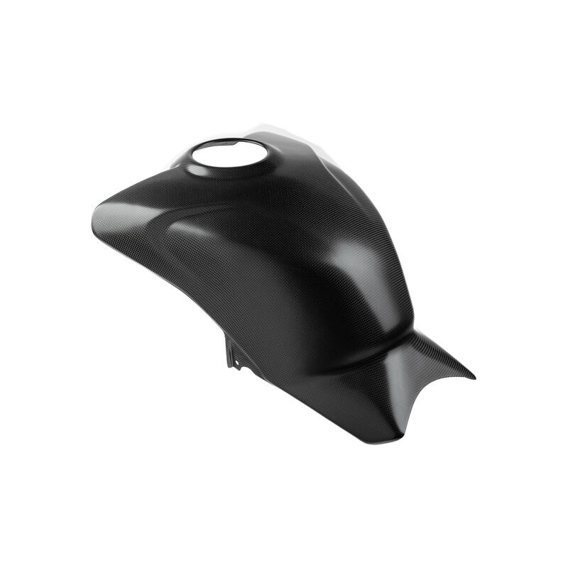 Carbon Tank Cover (All part) - Matt for Ducati NeroA1
