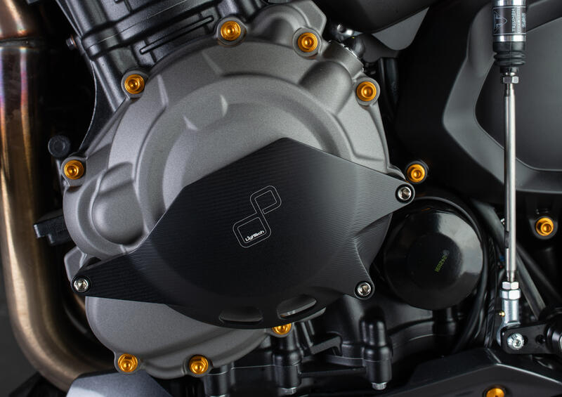 Copri Alternatore Lato Sx Nero