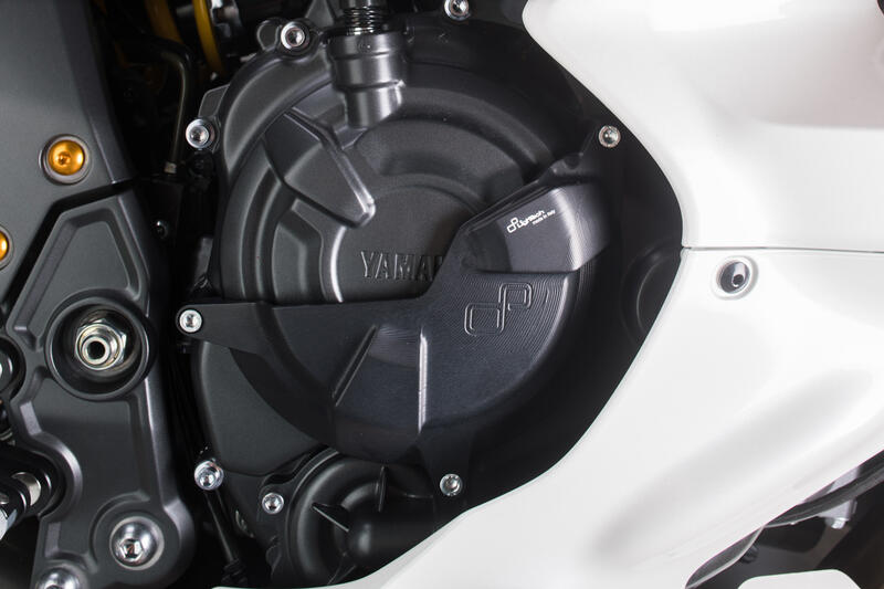 Copri Frizione Lato Dx per Yamaha Nero