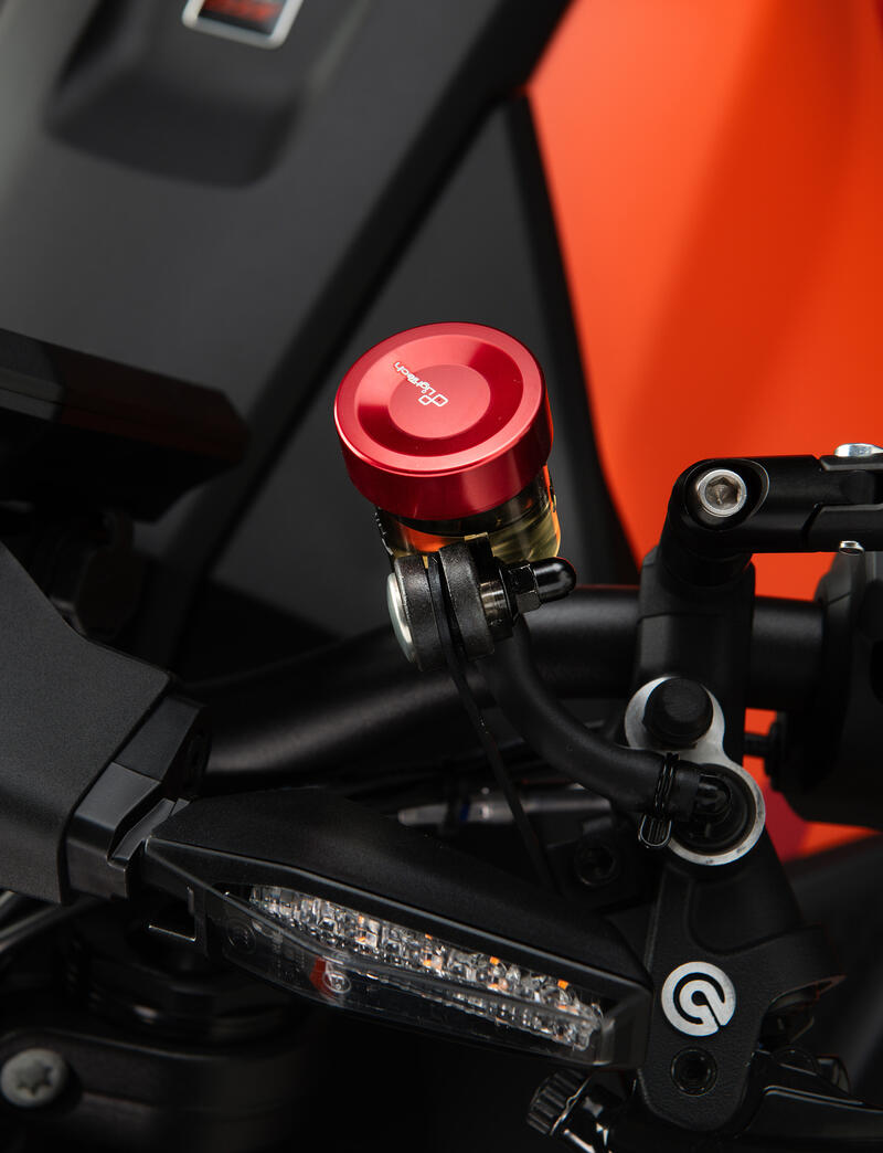 Coperchio Pompa Freno/Frizione per Ducati, Ktm Rosso