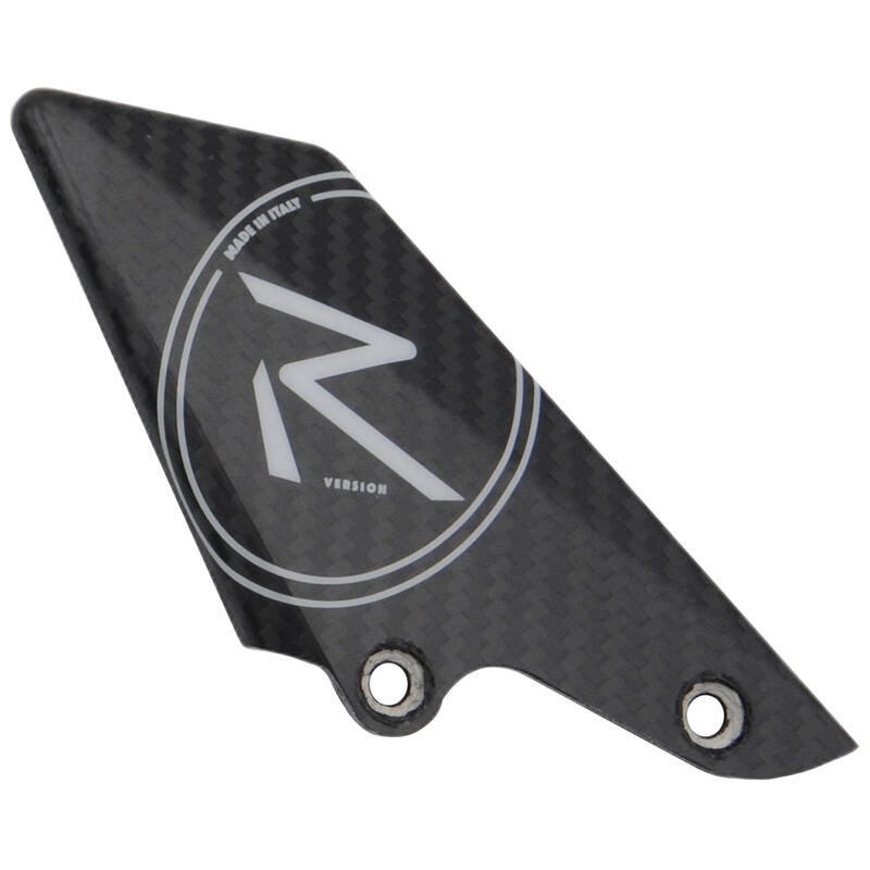 Heel Guard - Brake Side- White Logo Nero