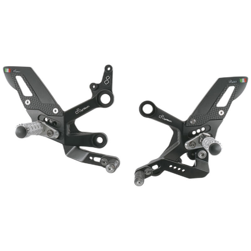 Adjustable Rear Sets With Fold Up Foot Pegs Naturale