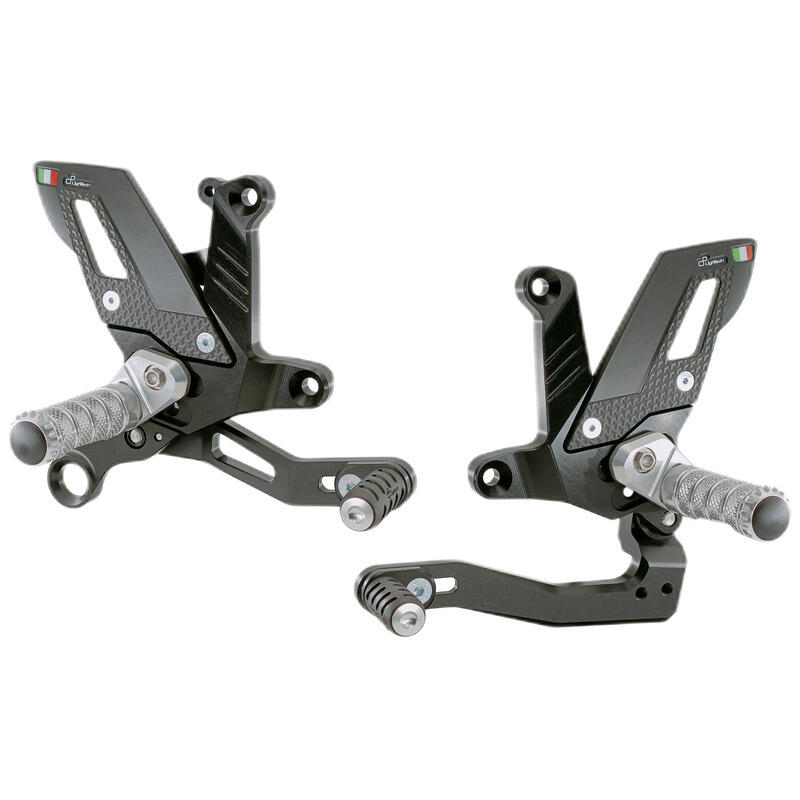 Adjustable Rear Sets With Fold Up Foot Pegs Naturale