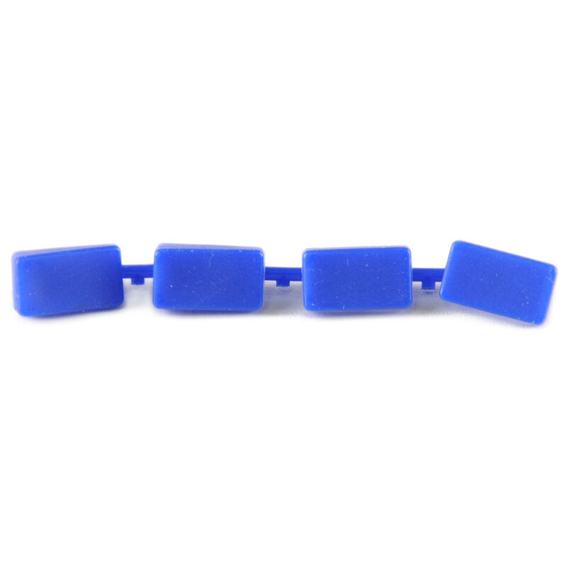 Soft Touch Lever Rubber Insert Blu